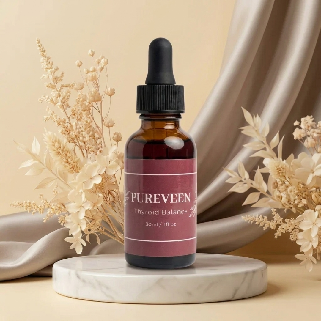 Pureveen Thyroid Balance liquid supplement bottle